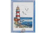 Set Per Punto Croce Permin "Faro"", Schema Per Il Conteggio, 20X28Cm, 92-2307"