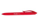 Milan Biros P1 Rosso - Biro Di Alta Qualità Per Una Scrittura Precisa, 1 Pezzo
