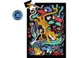 Djeco Puzzle Tiger Con Occhiali 3D 50 Pezzi