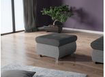 Pouf Abel 1 – Grigio Chiaro / Grigio Scuro