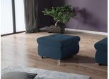 Piccolo Pouf Abel 1 - Blu Scuro 3