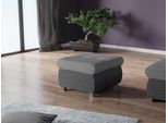 Pouf Abel 1 – Grigio Scuro / Grigio Chiaro
