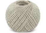 Spago Di Iuta - Palla 200G , Circa 130 M , Diametro 1,75 Mm - Bianco