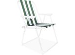Poltrona Linder Exclusiv PO2600SG Verde Con Strisce