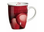 Ritzenhoff & Breker Amore Kaffeebecher, Kaffeetasse, Tasse, Becher, Porzellan, 320 Ml, 423778