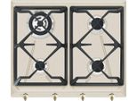 Smeg SRV864AVOGH2 Piano Cottura Avena Da Incasso Gas 4 Fornelli