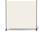 Jopassy Schermo Pieghevole Con Rotelle 1 Pezzo Beige 187X181 Cm Divisorio Pieghevole Per Ambienti Parete Divisoria Per Esterni Schermo Per La Privacy Del Giardino Divisorio Per Ambienti
