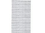 Cristalli Autoadesivi 6Mm 260Pz Cristallo