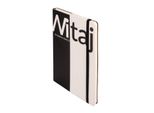 Blocco Note A5 Con Pois - Blocco Note Bianco E Nero Dal Design Elegante
