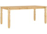 Vidaxl Tavolo Da Pranzo 180X90X75 Cm In Legno Di Pino Massiccio
