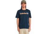 Timberland Kennebec River Linear Logo Maglietta A Maniche Corte Blu M Uomo Blu M