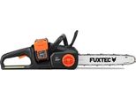 Fuxtec Motosega A Batteria 2X20V FX-E2KS Solo Lunghezza Di Taglio 35 Cm, 4,2 Kg, Velocità Della Catena 15 M/S, Senza Batteria Né Caricatore