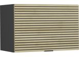 Vicco Pensile Da Cucina Fame-Line, 60 Cm Piatto, Pannello In Quercia/Antracite