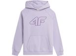 Felpa Con Cappuccio Da Ragazza 4F, Viola, Taglia 128, Comfort E Libertà Di Movimento