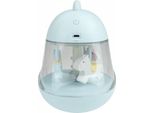 Luce Notturna A Led Rgbw Con Carillon E Giostrina Blu Per La Cameretta Del Bambino Senza Fili Mary's MW20776