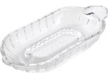 Metaltex 184565000 Grattugia Per Mele In Vetro 21 X 9,5 X 3,5 Cm / Grattugia Da Cucina