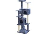 Aga Tiragraffi Per Gatti 170 Cm Bianco E Grigio