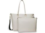 Bugatti Borsa Shopper Borsa A Tracolla Ella Shopper Beige Saffiano