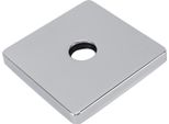 4 Pollici Quadrato Braccio Doccia Copertura 304 In Acciaio Inox Piatto Di Copertura Soffione Doccia Per Fisso Doccia Braccio Rubinetto Vasca Placcatura