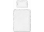 Detexpol Biancheria Da Letto In Cotone 100X135 Bianca Per Bambini Monocolore Con Volant Mayamoo 35