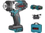 Avvitatore A Impulsi Elettrico, Coppia Elevata 2800Nm, Motore Brushless, Set Di 2 Batterie B