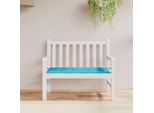 Vidaxl Cuscino Da Panca Uni Turchese 120 X 50 X 3 Cm Tessuto Oxford