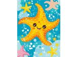 Pittura Con I Numeri Brushme 30X40 Cm Bambini Stella Marina