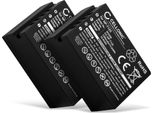 Cellonic, Batteria Per Fotocamera Compatibile Con Fujifilm Gfx 50S, Gfx 50R, GFX100 (1300Mah, 10.8V) 2X
