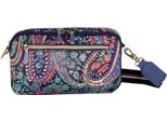Oilily Borsa A Tracolla Sutton Shoulder Bag Patriot Blue Colorato