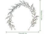 Decorazione Da Tavolo Con Ghirlanda Natalizia Artificiale