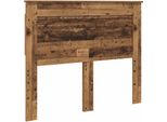 Vidaxl Testiera Con Testata In Legno Di Recupero 135 Cm Materiale A Base Di Legno