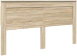 Vidaxl Testiera Con Testata In Rovere Sonoma 200 Cm Materiale A Base Di Legno