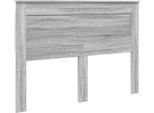 Vidaxl Testiera Con Testata Grey Sonoma 160 Cm Materiale A Base Di Legno