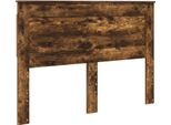 Vidaxl Testiera Con Testata In Rovere Fumé 160 Cm Materiale A Base Di Legno