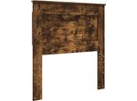 Vidaxl Testiera Con Testata In Rovere Fumé 90 Cm Materiale A Base Di Legno