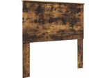Vidaxl Testiera Con Testata In Rovere Fumé 100 Cm Materiale A Base Di Legno