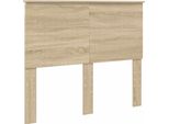 Vidaxl Testiera Con Testata In Rovere Sonoma 120 Cm Materiale A Base Di Legno