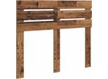 Vidaxl Testiera In Legno Antico 135 Cm Materiale Ligneo
