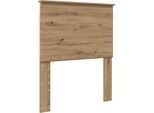Vidaxl Testiera Con Testata Rovere Artisan 80 Cm Materiale A Base Di Legno