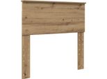 Vidaxl Testiera Con Testata Rovere Artisan 75 Cm Materiale A Base Di Legno