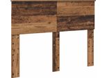 Vidaxl Testiera Con Testiera In Legno Vecchio 120 Cm Materiale A Base Di Legno