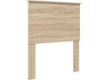 Vidaxl Testiera Con Testata In Rovere Sonoma 80 Cm Materiale A Base Di Legno