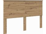 Vidaxl Testiera Con Testata Rovere Artisan 150 Cm Materiale A Base Di Legno