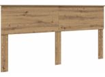 Vidaxl Testiera Con Testata In Rovere Artisan 200 Cm Materiale A Base Di Legno