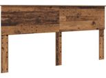 Vidaxl Testiera Con Testata In Legno Vecchio 180 Cm Materiale A Base Di Legno