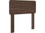 Vidaxl Testiera Marrone Effetto Rovere 80 Cm Materiale Ligneo
