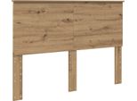 Vidaxl Testiera Con Testata In Rovere Artisan 140 Cm Materiale A Base Di Legno
