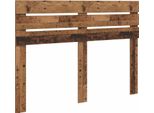 Vidaxl Testiera In Legno Riciclato 140 Cm Materiale Ligneo