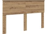 Vidaxl Testiera Con Testata Rovere Artisan 160 Cm Materiale A Base Di Legno