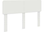 Vidaxl Testiera Bianca 160 Cm Materiale Ligneo